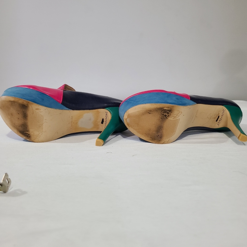 Multicolored heels - Picture 4 of 4